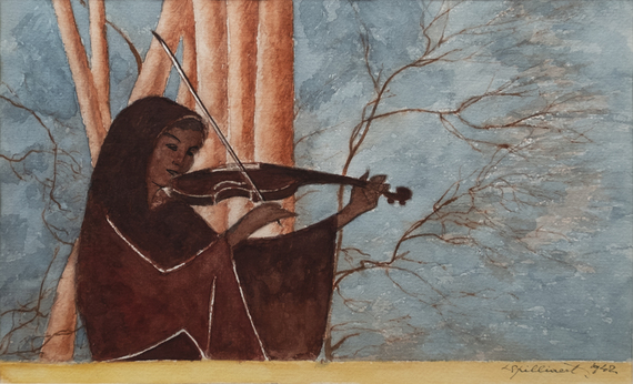   - La Violoniste. La Musicienne. 